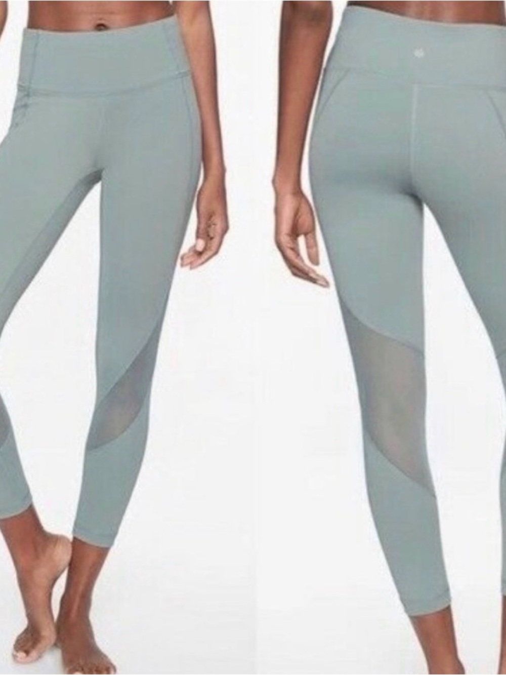 Athleta Eclipse Leggings in Sage